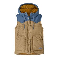 Patagonia Bivy Hooded Vest Women's in Classic Tan